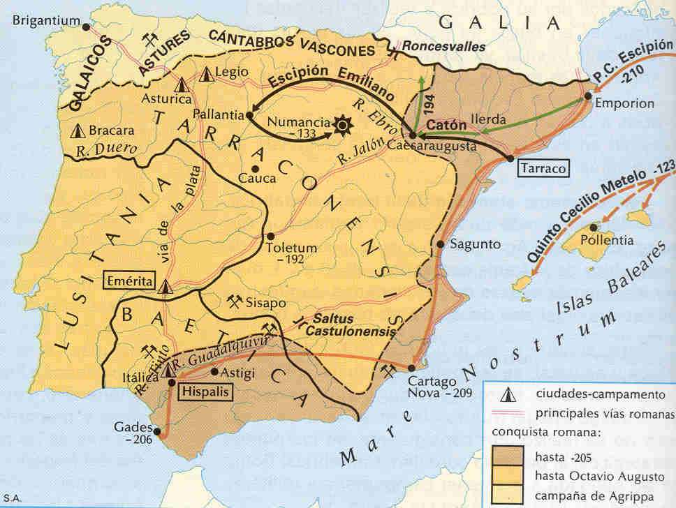 Roman Conquest Of Hispania Full Size