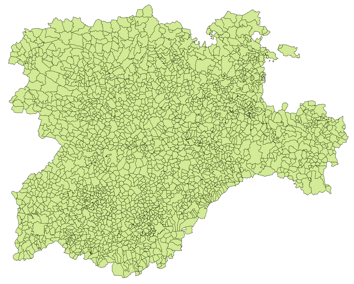 Municipios De Castilla Y Le N Tama O Completo Gifex