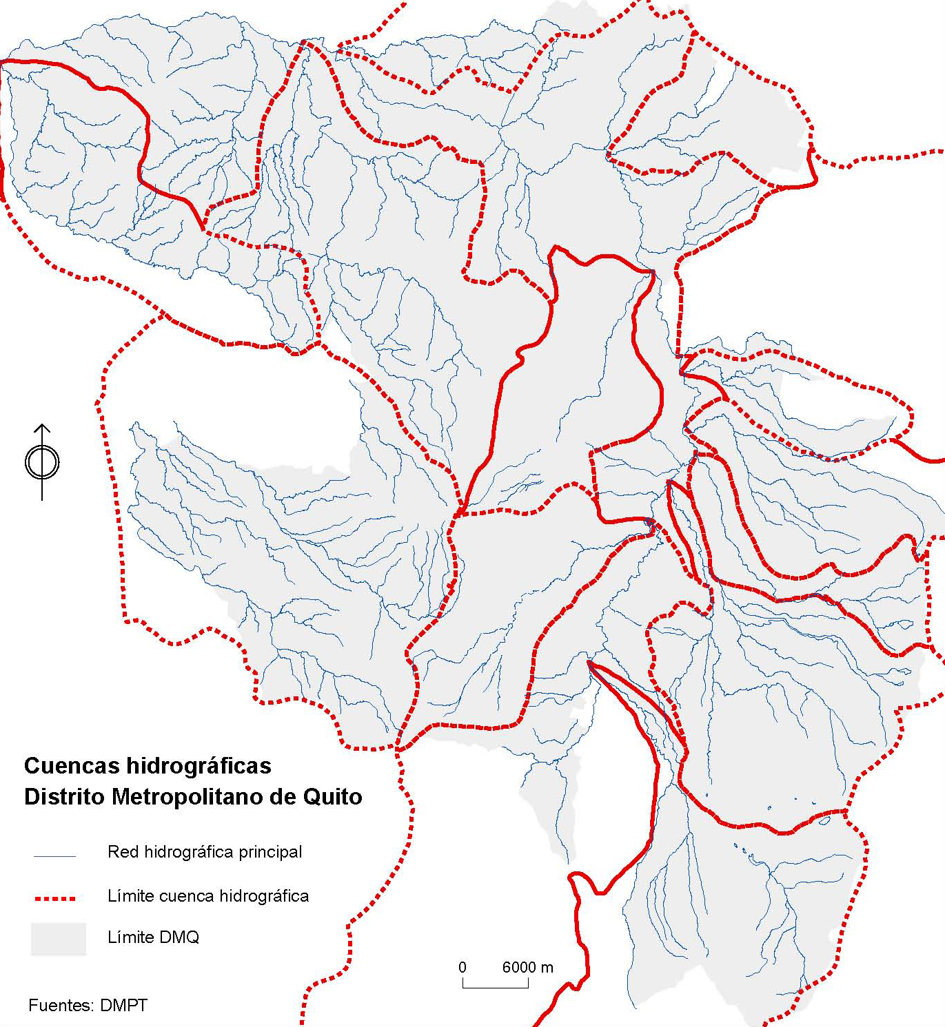 Cuencas Hidrogr Ficas Del Distrito Metropolitano De Quito Tama O Completo