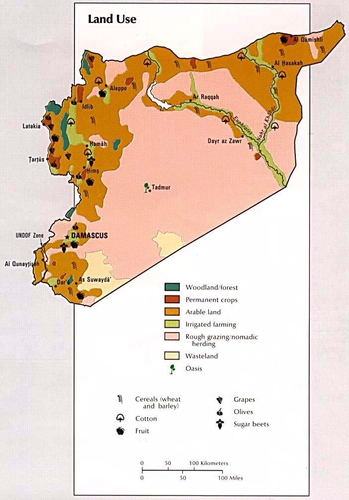 Uso De La Tierra De Syria Tama O Completo Gifex