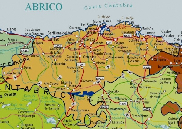 Carreteras De Cantabria Tama O Completo Gifex