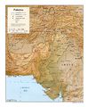 Pakistan Pakistan Physical Map 2002 Gifex