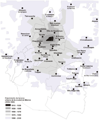 Mapa Hist Rico Ciudad De M Xico Df Gifex