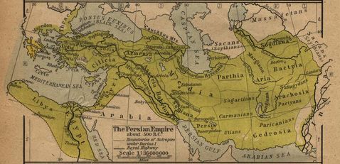 The Achaemenid Or Persian Empire Around 500 BCE Gifex