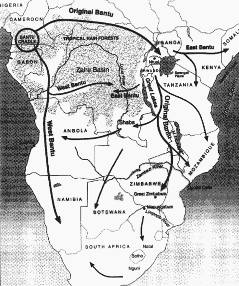 The Bantu Expansion 3000 400 BC