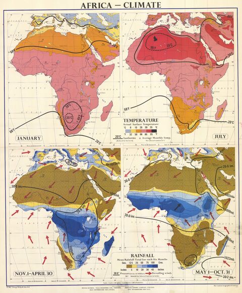 Clima Temperatura Y Precipitaci N En Frica