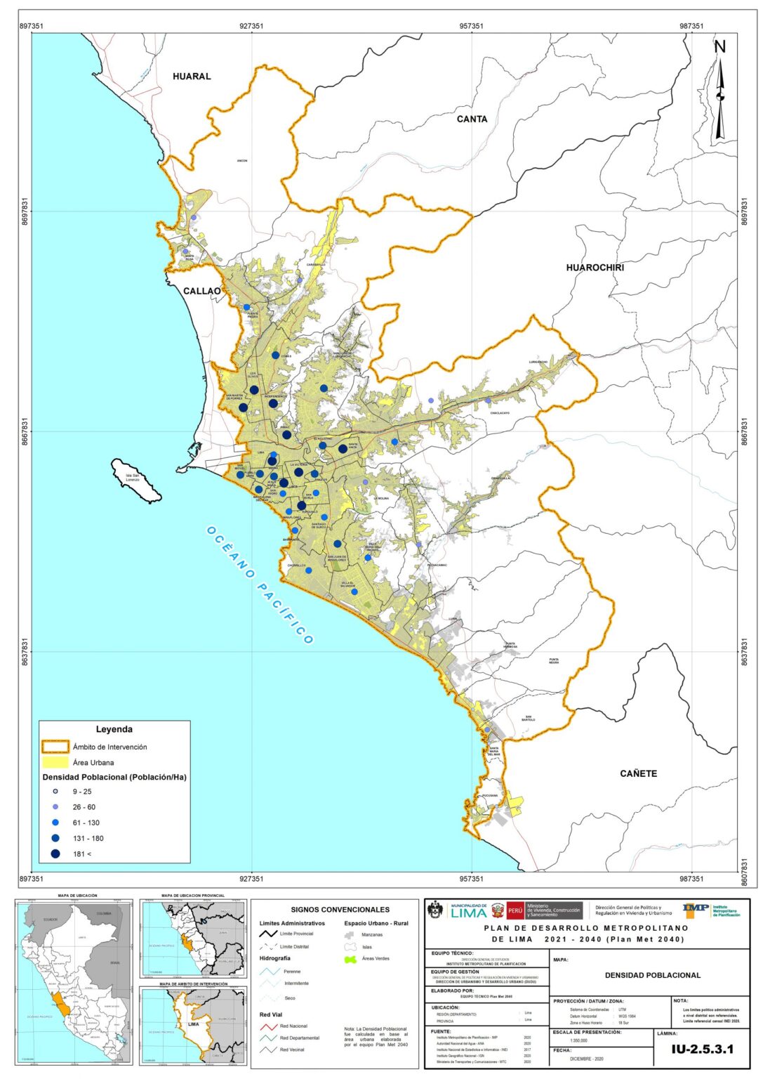 Demografía de Lima Galería de mapas