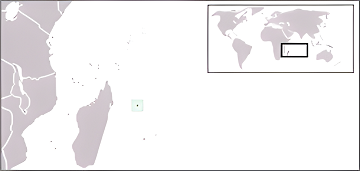 Carte de localisation de l'île Tromelin.