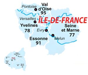 Quels sont les départements d’Île-de-France ?