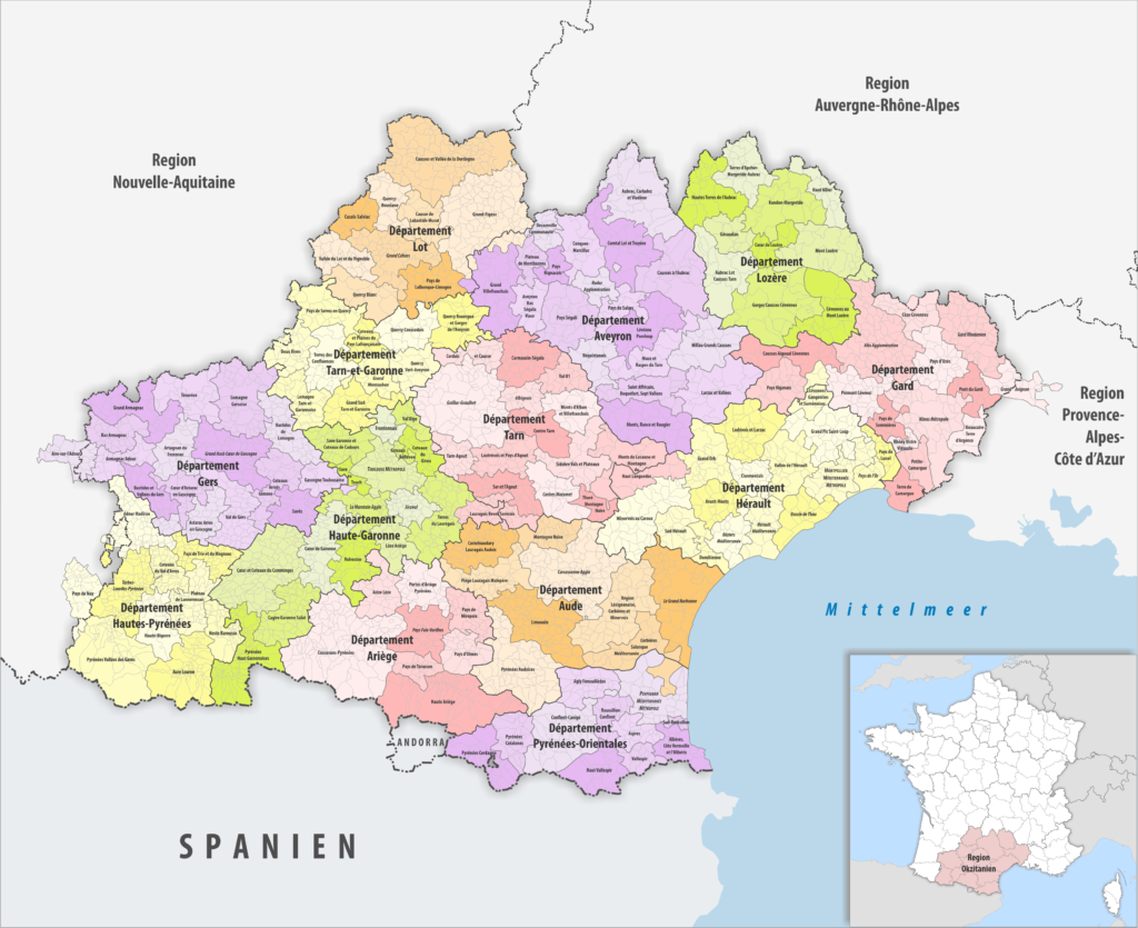 Carte Departements Occitanie La Police S inqui te D une Escroquerie 