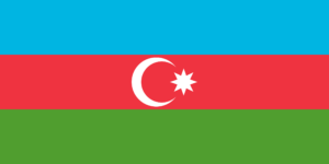 Le drapeau de l’Azerbaïdjan