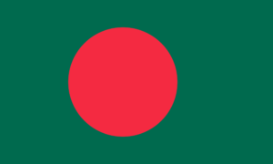 Le drapeau du Bangladesh