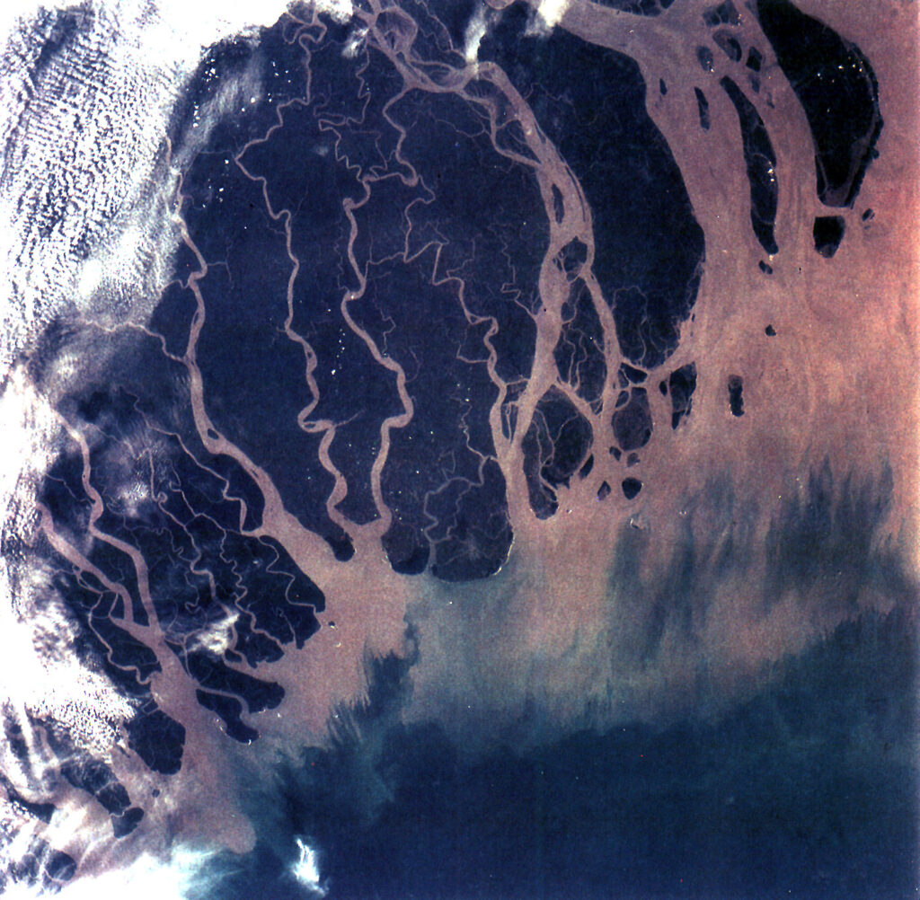 Le plus grand delta intertidal au monde, le delta du Gange