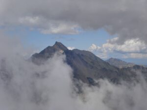 Vue du Monte Cinto depuis la Paglia Orba.