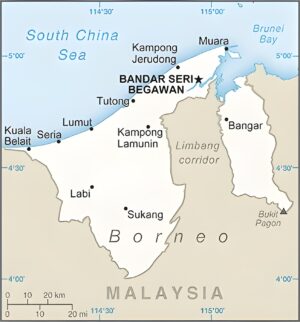 Quelles sont les principales villes du Brunei ?
