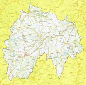 Carte du Cantal