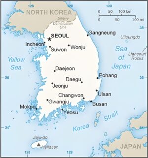 Quelles sont les principales villes de Corée du Sud ?