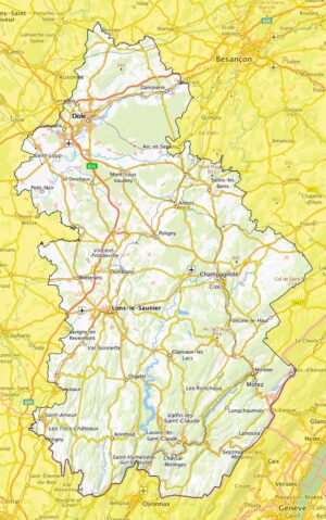 Carte du Jura