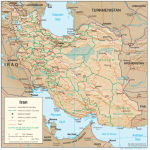 Carte de l’Iran