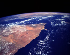 Image satellite de la Corne de l’Afrique