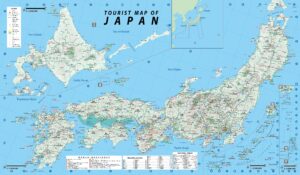 Carte du Japon