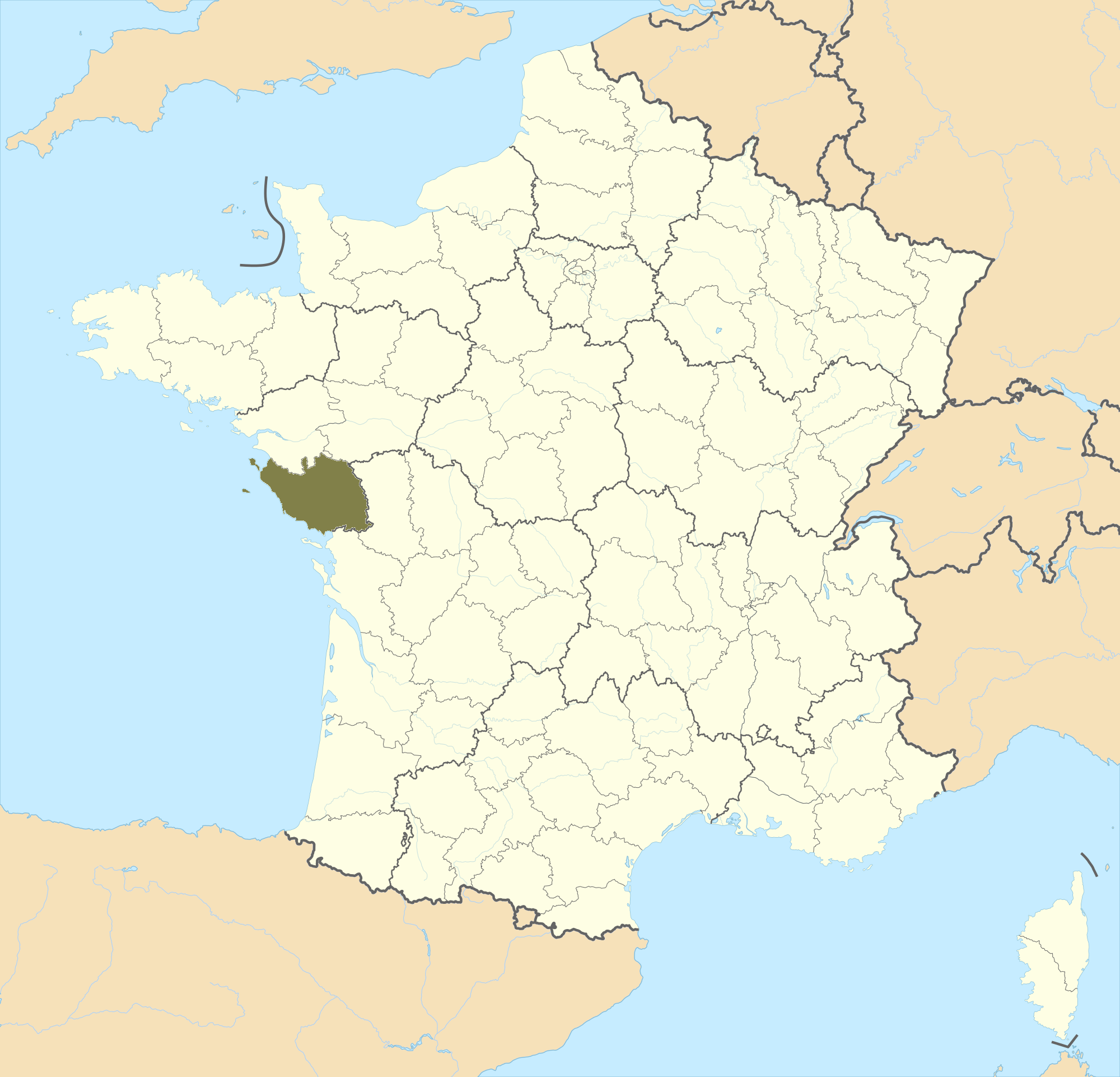 O Se Trouve Le D partement De La Vend e O Se Trouve Le D partement De La Vend e