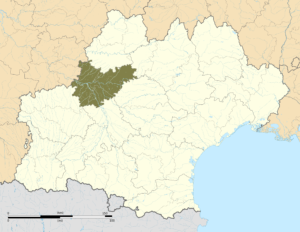 Carte de localisation du Tarn-et-Garonne dans la région Occitanie.