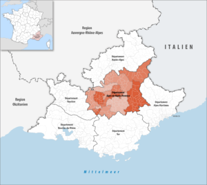 Où se trouve le département des Alpes-de-Haute-Provence ?