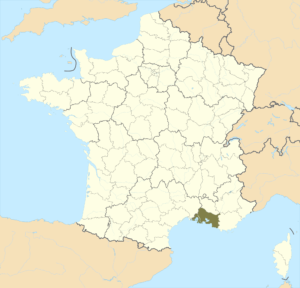 Où se trouve le département des Bouches-du-Rhône ?