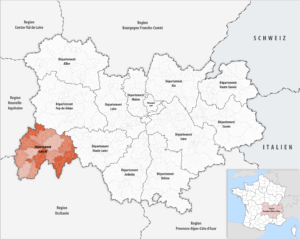 Où se trouve le département du Cantal ?