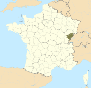 Où se trouve le département du Doubs ?