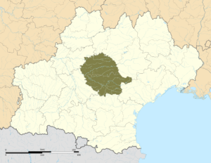 Carte de localisation du Tarn dans la région Occitanie.