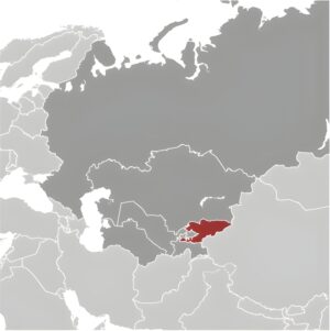 Où se trouve le Kirghizistan ?