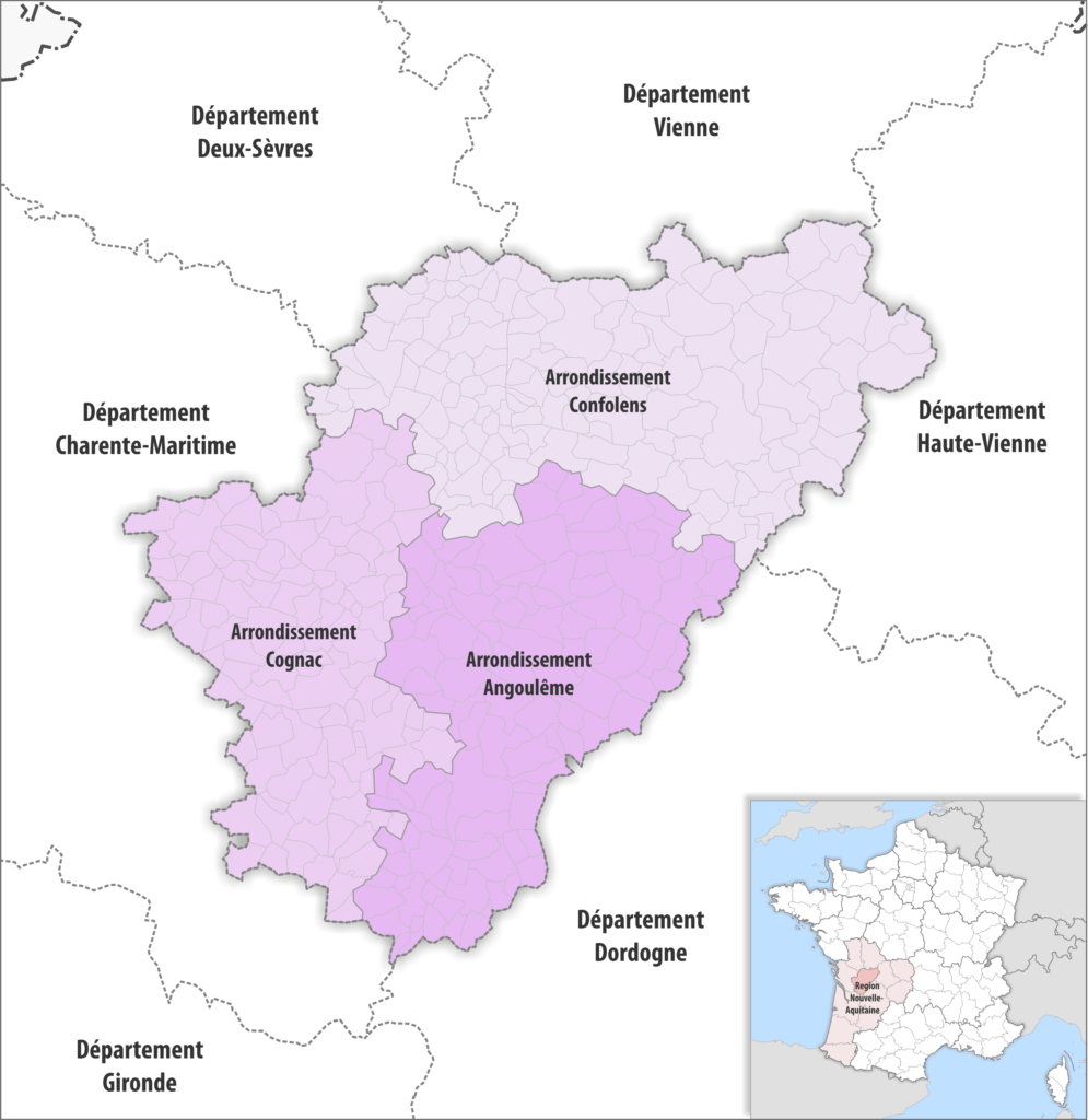 Les Arrondissements Du D partement De La Charente Les Arrondissements Du D partement De La Charente