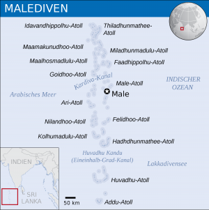Quelles sont les principales villes des Maldives ?