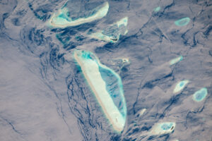 Île partie de l’atoll de Malé des Maldives