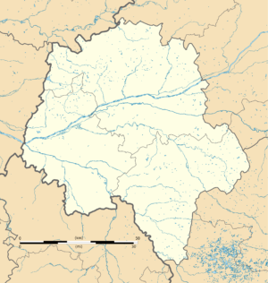 Carte vierge d’Indre-et-Loire