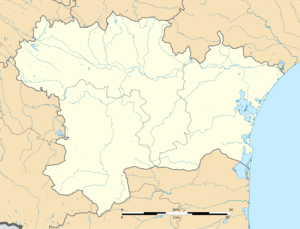 Carte vierge de l’Aude
