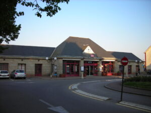Gare d'Alençon département de l'Orne.