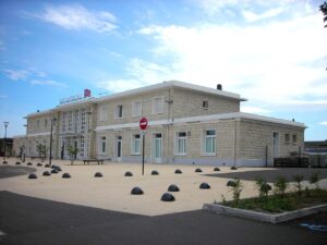 Gare d'Argentan département de l'Orne.