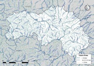 Carte hydrographique de l’Orne