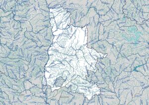 Carte hydrographique de la Drôme