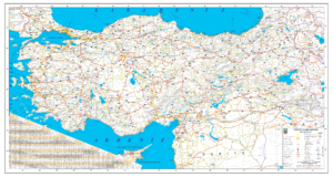 Carte de la Turquie