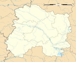 Carte vierge de la Marne