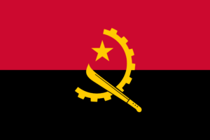 Le drapeau de l’Angola