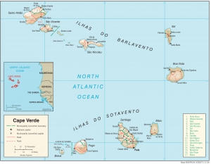 Carte du Cap-Vert