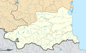 Carte vierge des Pyrénées-Orientales