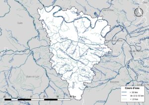 Carte hydrographique des Yvelines