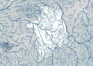 Carte hydrographique du Cher