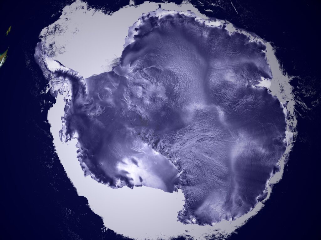 La calotte glaciaire antarctique